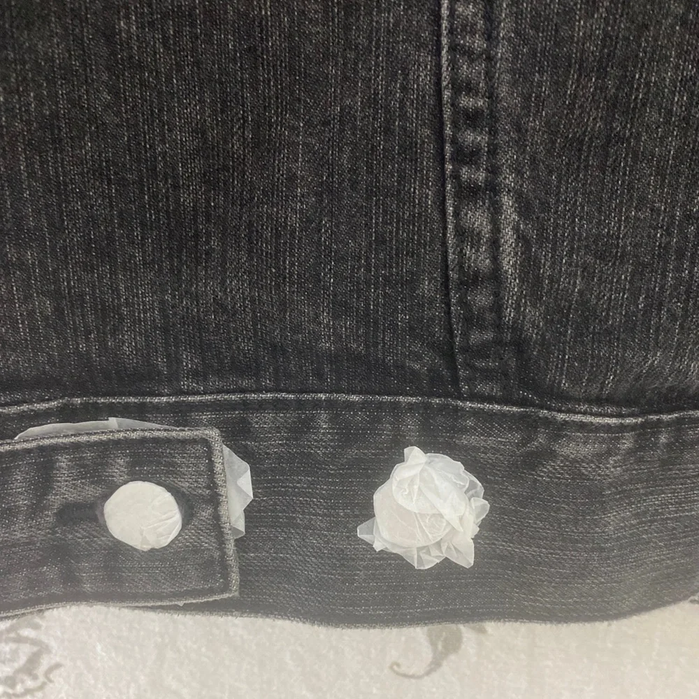 Youngla‎ Trucker Denim Jacket 5049 Black Medium